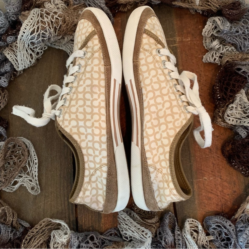 Coach Edith Canvas Sneakers - Picture 5 of 14